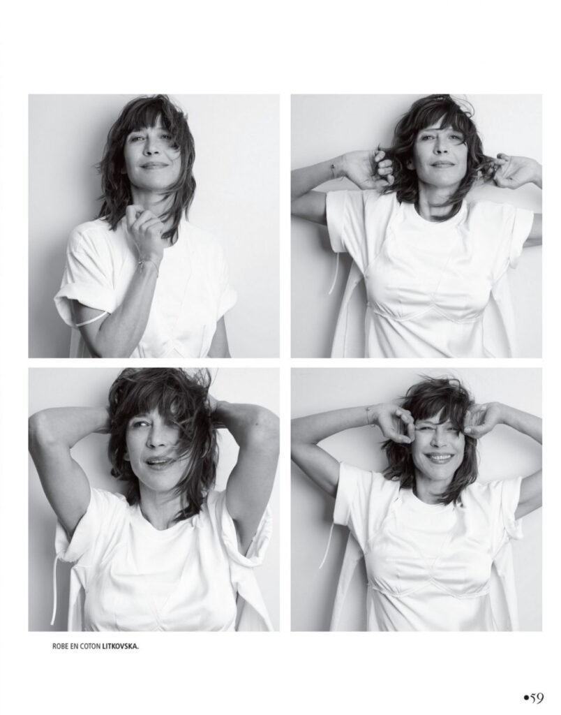 Sophie Marceau en Madame Figaro 05